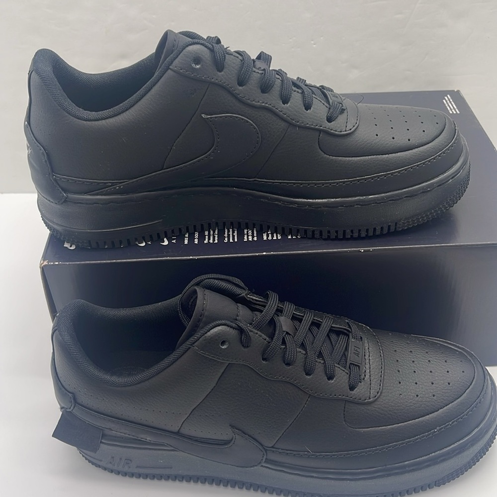 Nike Men’s AF1 JESTER XX BLACK:BLACK/BLACK 
AO1220 001 Platform Sneakers - Picture 2 of 16